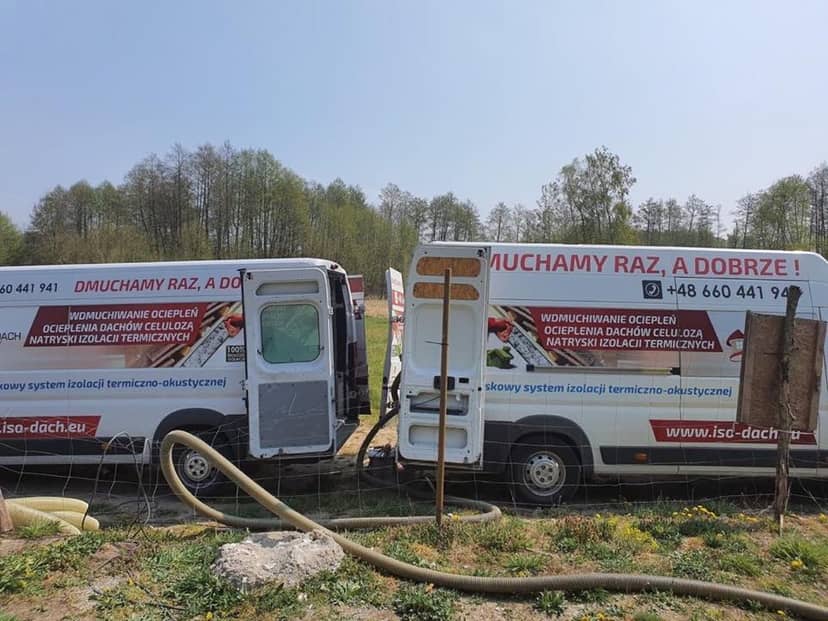 Zespół ISO-DACH przy pracy